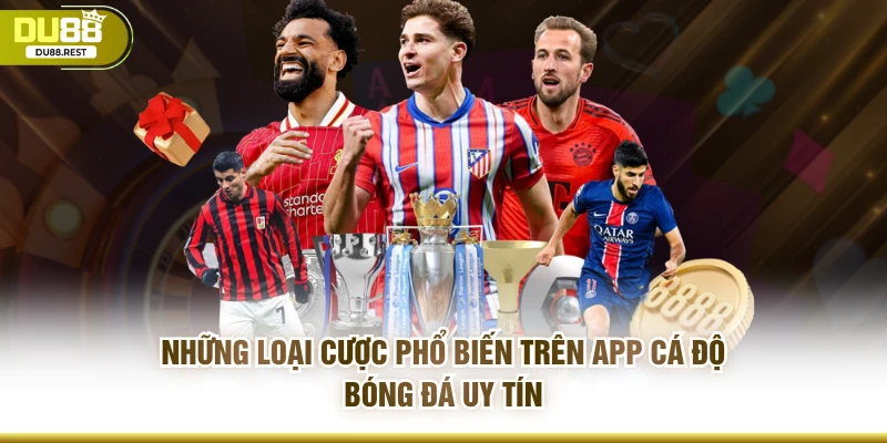Những loại cược phổ biến trên app cá độ bóng đá uy tín